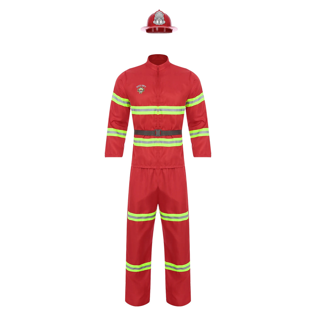 Déguisement Capitaine Pompier Homme – Tenue de Travail – vue 7