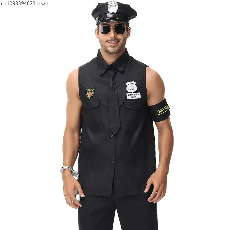 Déguisement Policier et Policière Couple – vue 6