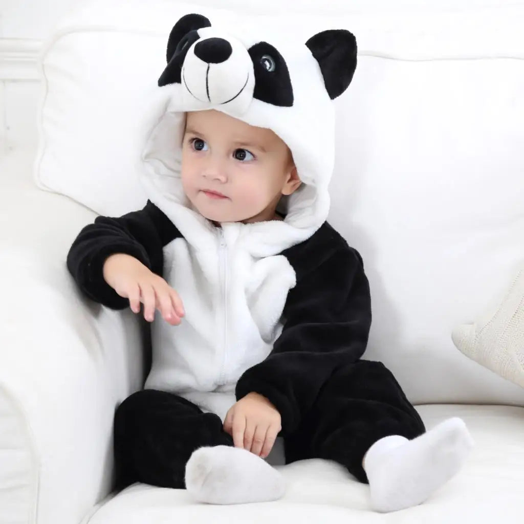 Combinaison Bébé Kigurumi – Requin, Licorne, Panda – vue 25