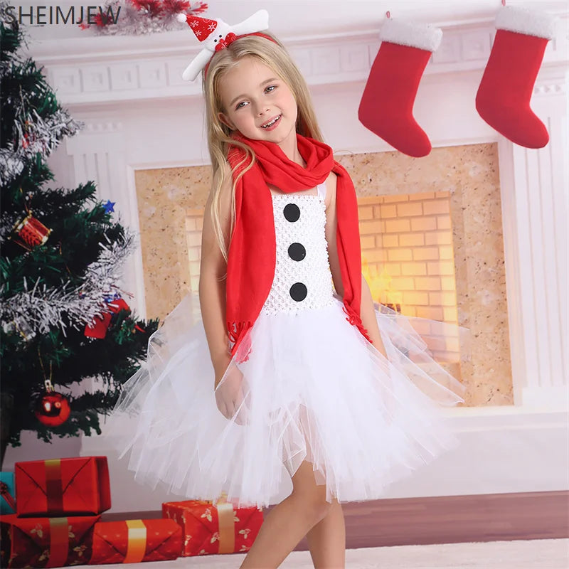 Robe Tutu Bonhomme de Neige Femme – vue 3