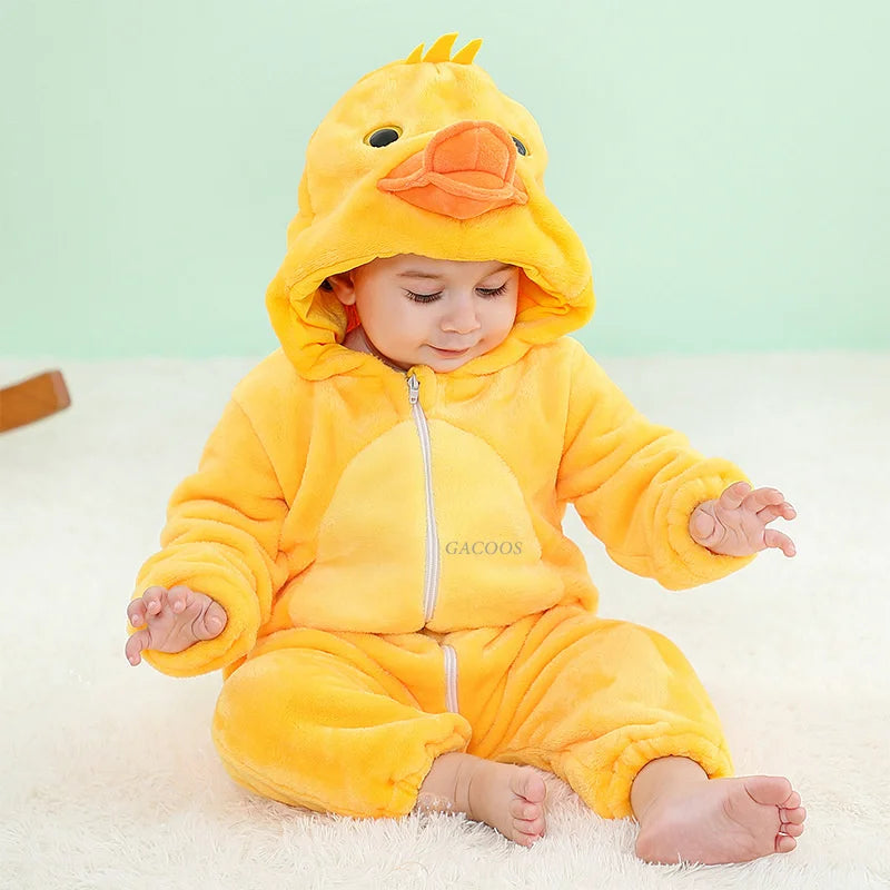 Combinaison Bébé Kigurumi – Requin, Licorne, Panda – vue 5