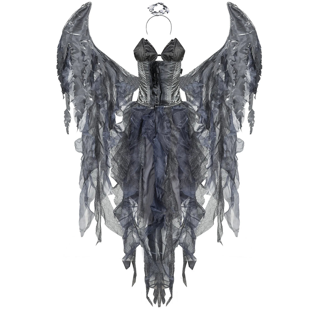 Déguisement Ange Démon Sexy Femme – Deluxe – vue 4