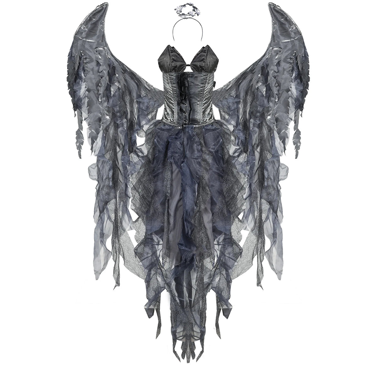 Déguisement Ange Démon Sexy Femme – Deluxe – vue 4