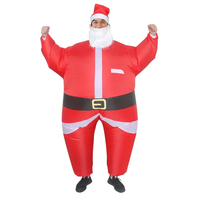 Déguisement Gonflable Père Noël Adulte – Classique