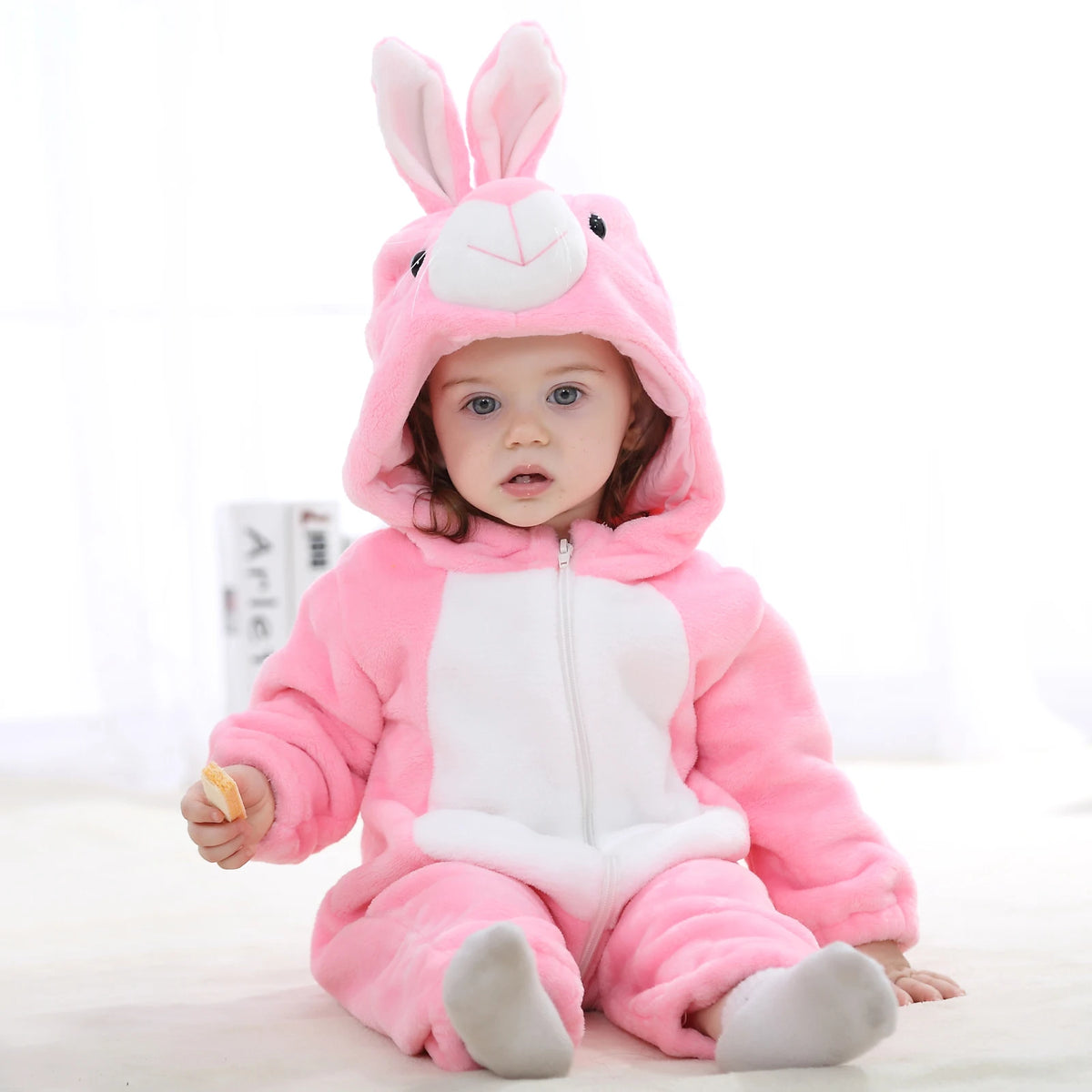 Combinaison Bébé Kigurumi – Requin, Licorne, Panda – vue 9
