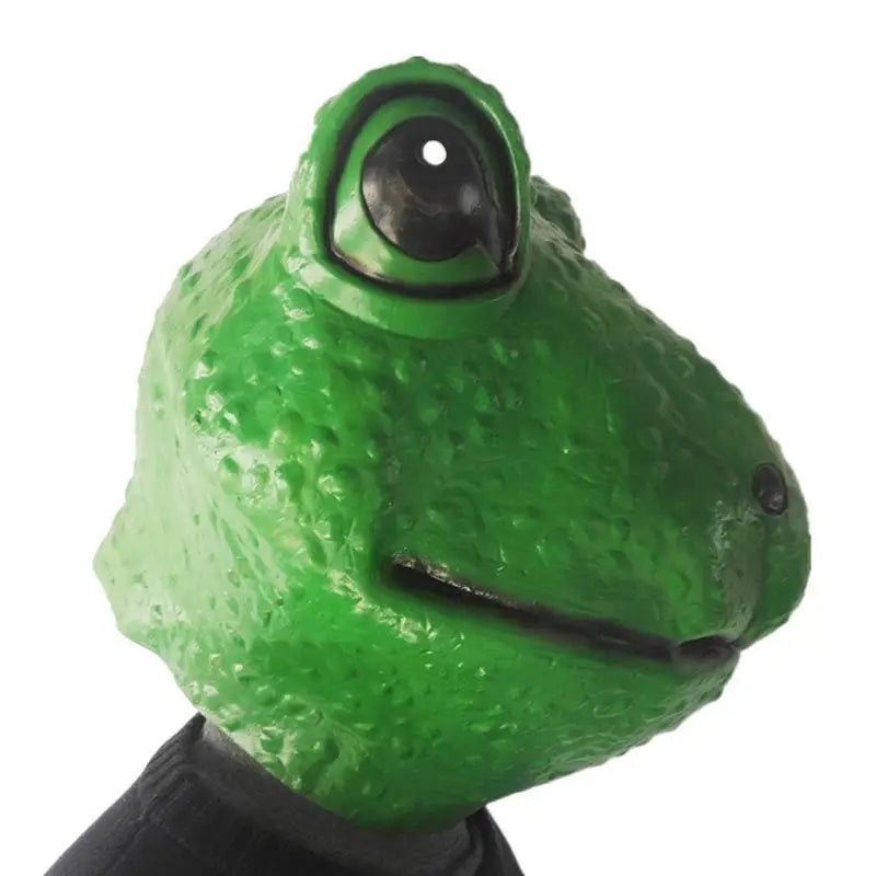 Masque Tête de Grenouille Intégral en Latex – vue 6