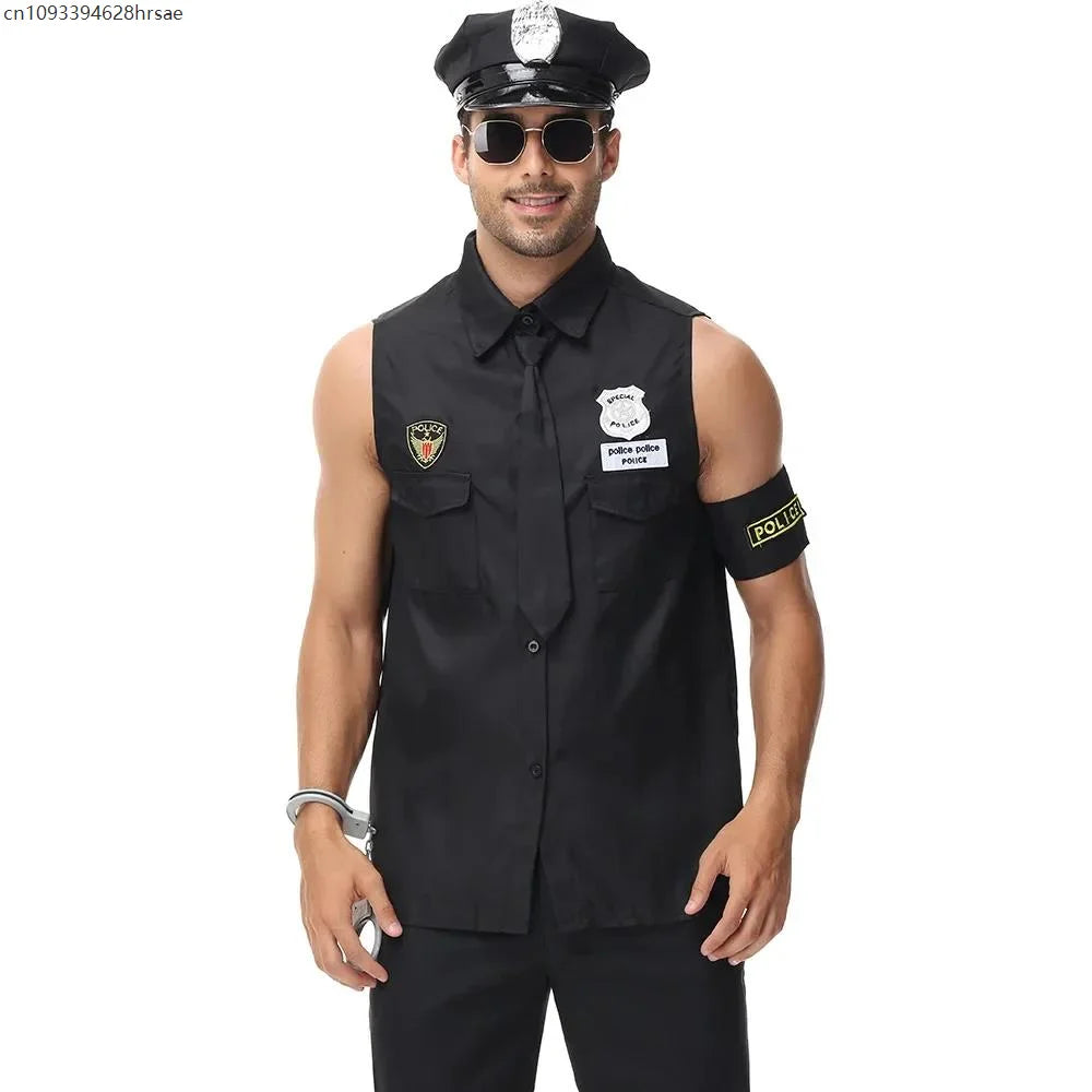 Déguisement Policier et Policière Couple – vue 4