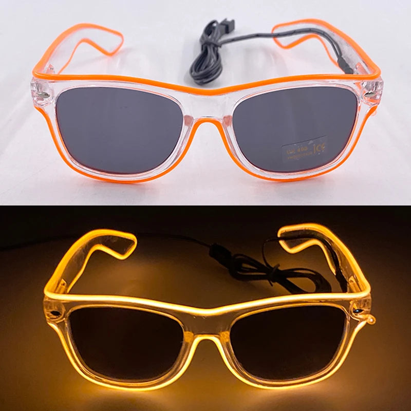 Lunettes Néon LED Lumineuses – vue 29