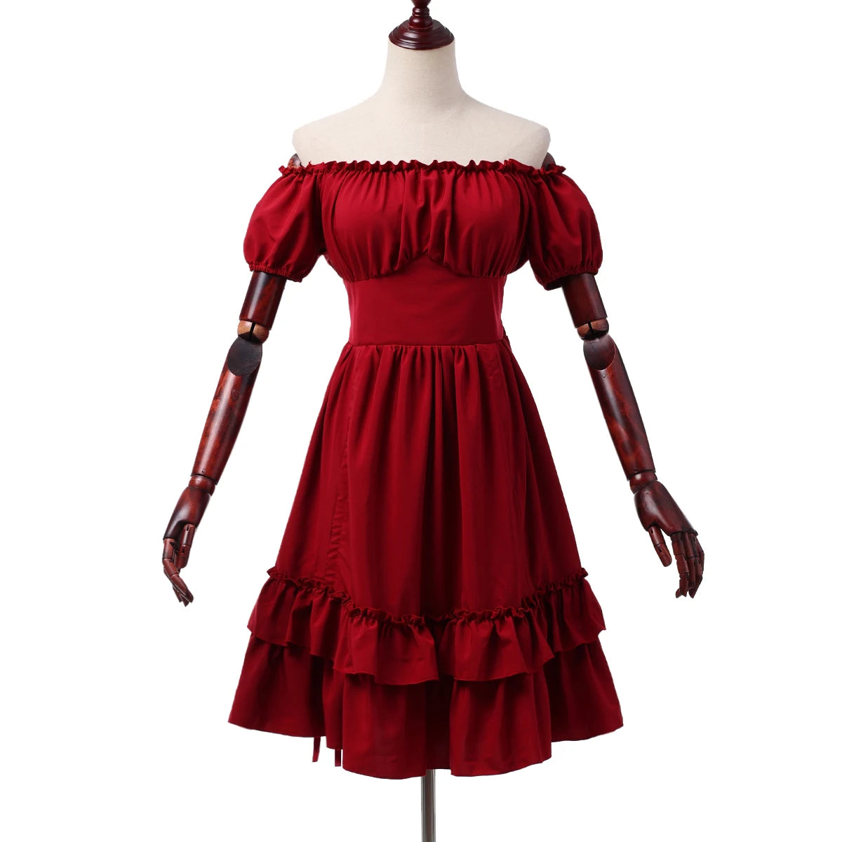 Robe Corset Pirate Épaules Dénudées – vue 5
