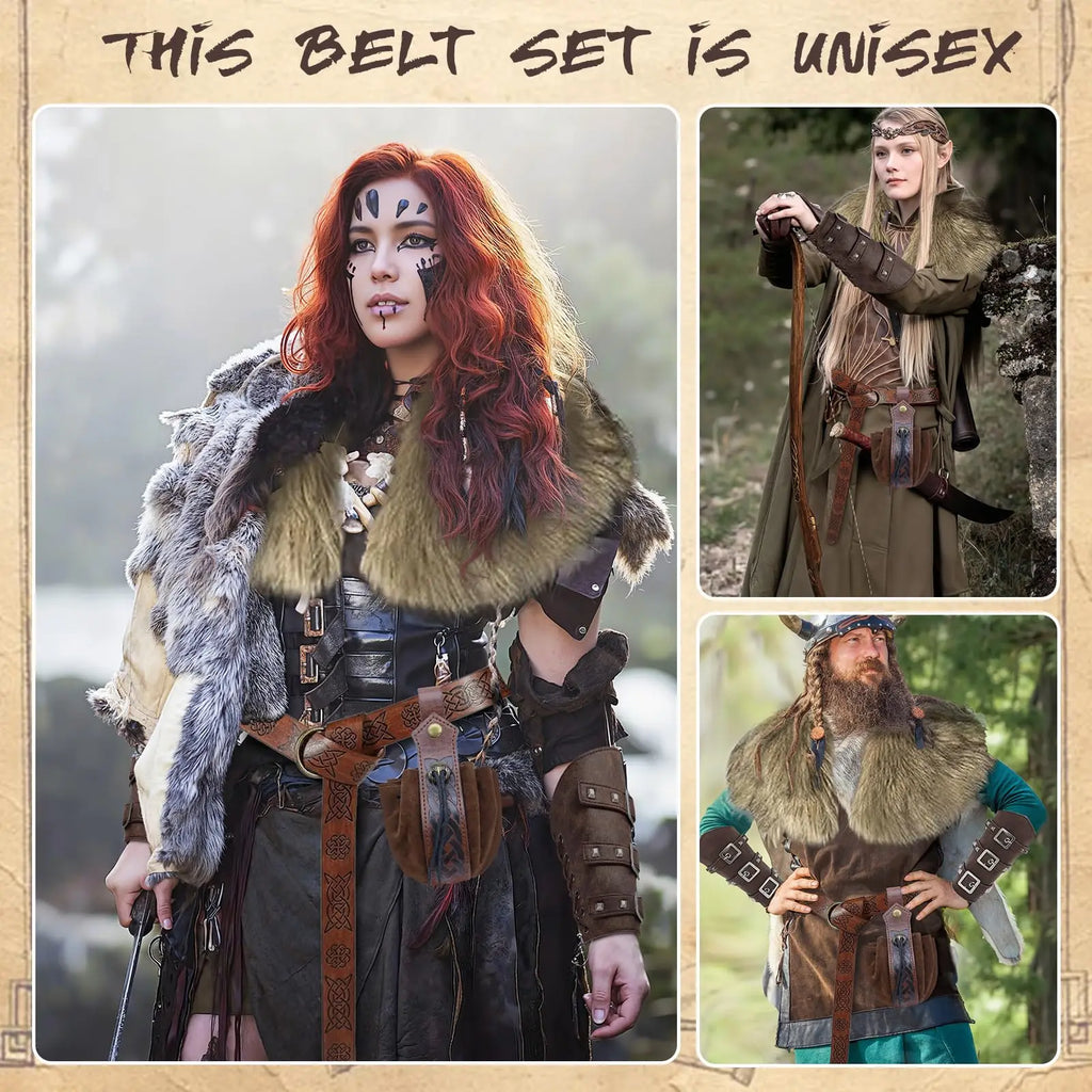 Kit Duo Déguisement Vikings Couple – vue 3
