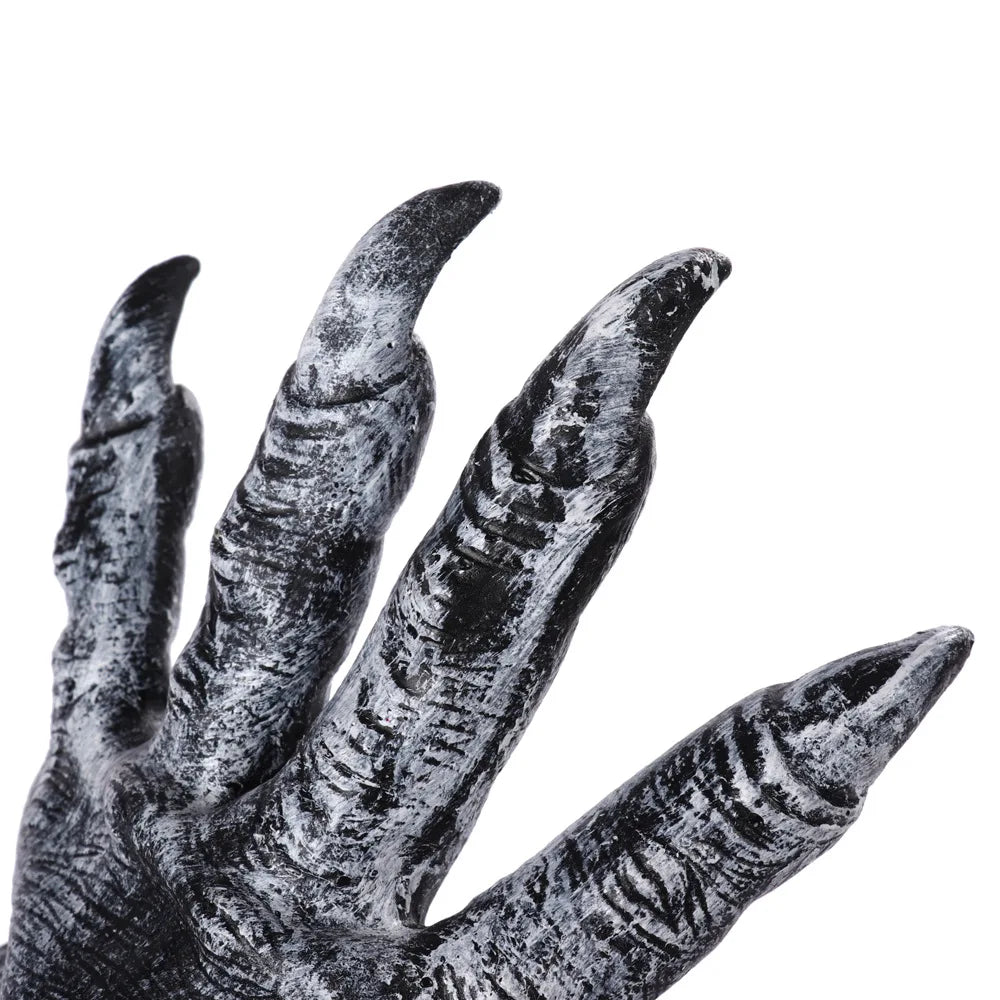 Gants Griffes de Bête à Fourrure en Latex – vue 3