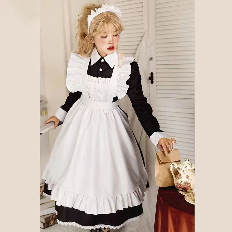 Robe de Soubrette avec Tablier – vue 5