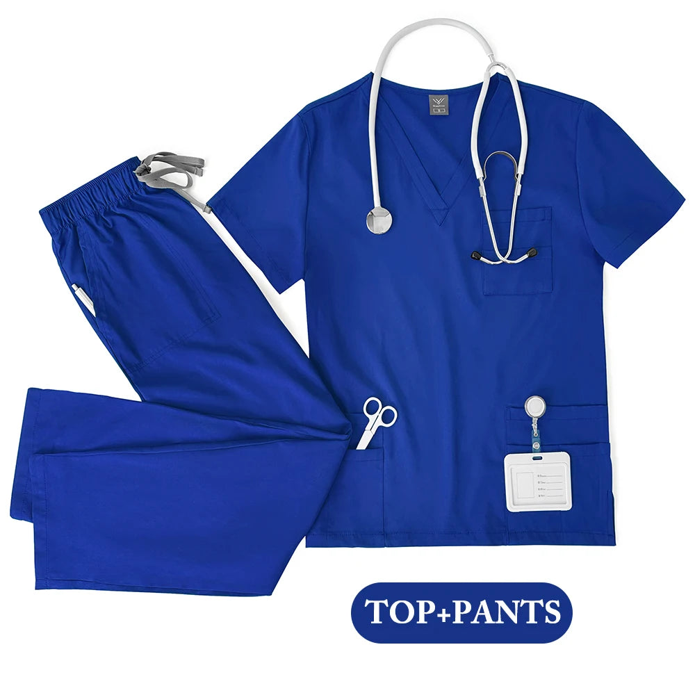 Tenue Médicale Unisexe — Ensemble Blouse et Pantalon – vue 11