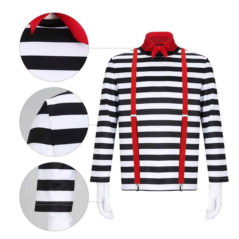 Haut de Mime Français Homme – vue 4