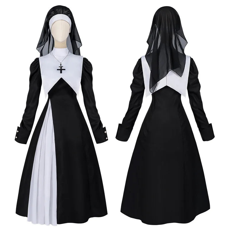 Ensemble Déguisement Nonne Femme