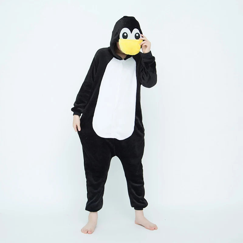 Déguisement Pingouin Kigurumi pour Enfant — Pyjama Combinaison – vue 2