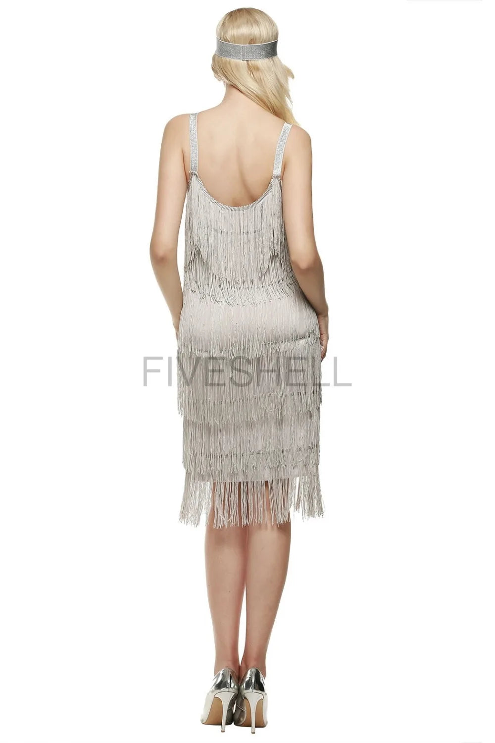Robe Charleston Années 1920 pour Femme — Style Gatsby – vue 3