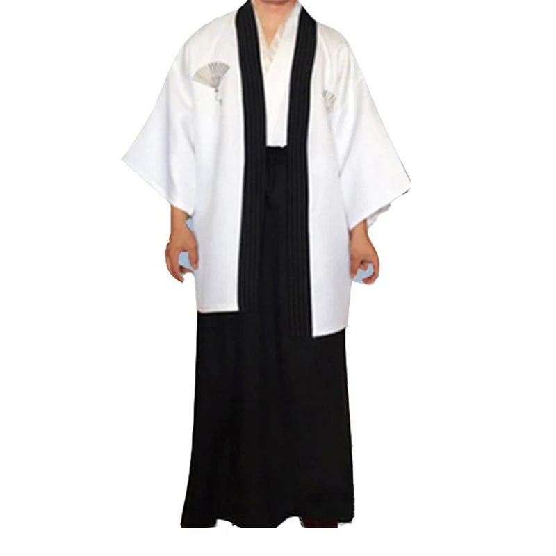 Haori Samouraï Traditionnel Homme – Kimono – vue 7