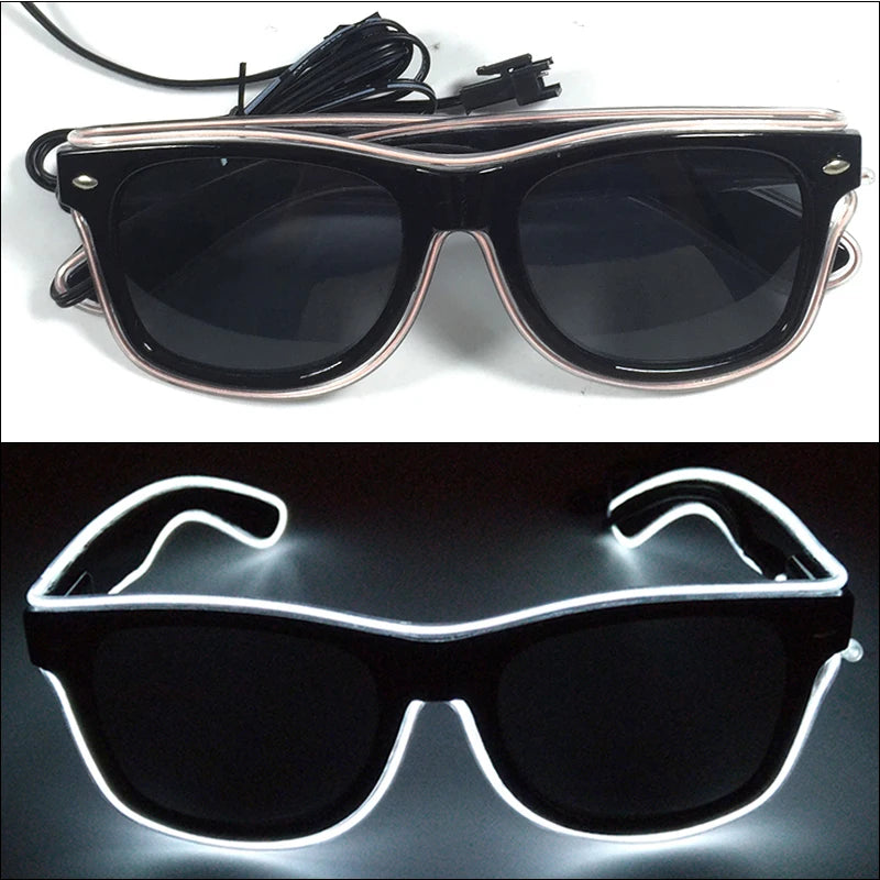 Lunettes Néon LED Lumineuses – vue 50
