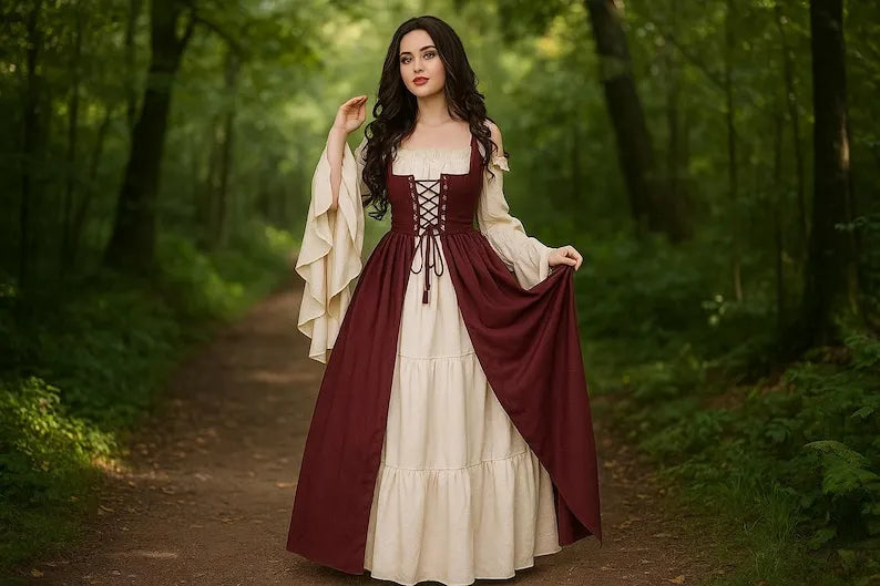 Déguisement Médiéval Renaissance Femme – vue 3