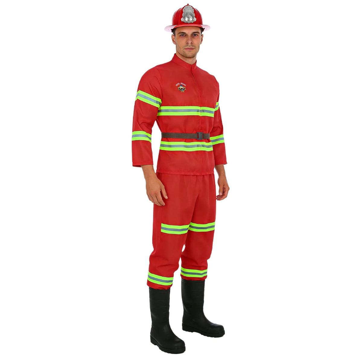 Déguisement Pompier Héros Homme – Casque, Veste et Pantalon – vue 7