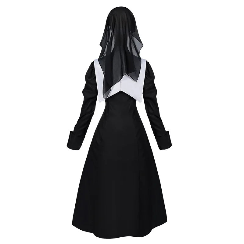 Ensemble Déguisement Nonne Femme – vue 3