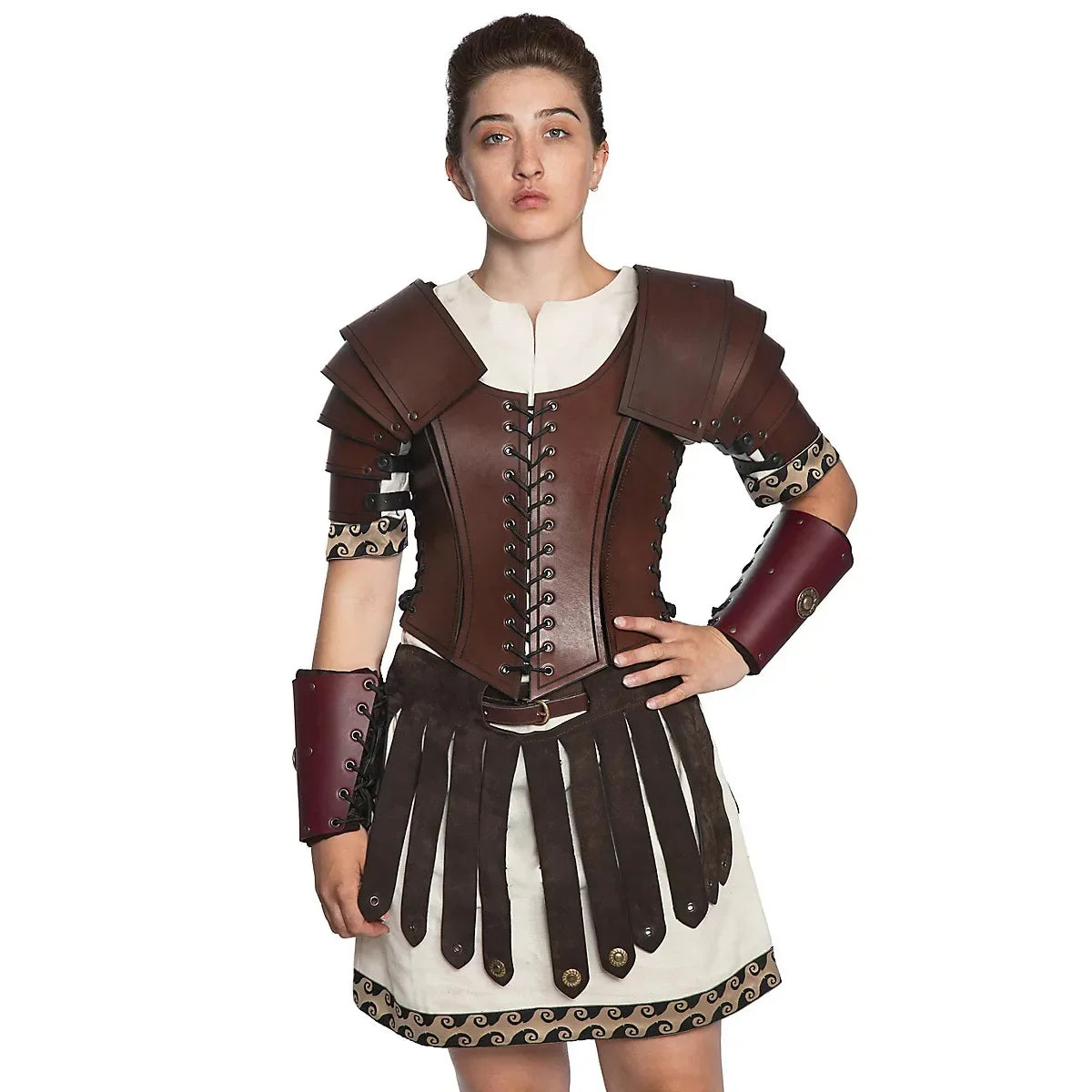 Jupe d'Armure Médiévale en Cuir – vue 2