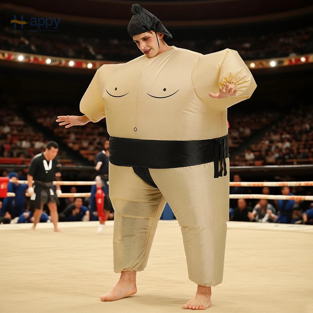 Déguisement Gonflable Sumo Adulte – Costume Rigolo