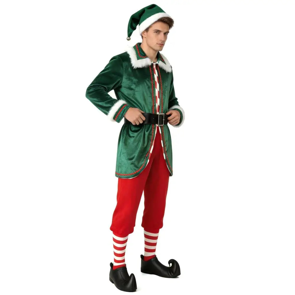 Déguisement Lutin Couple en Velours – vue 2