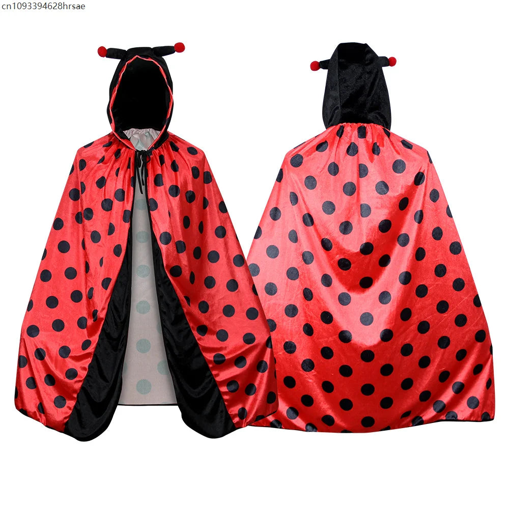Cape à Capuche Coccinelle Femme – vue 6