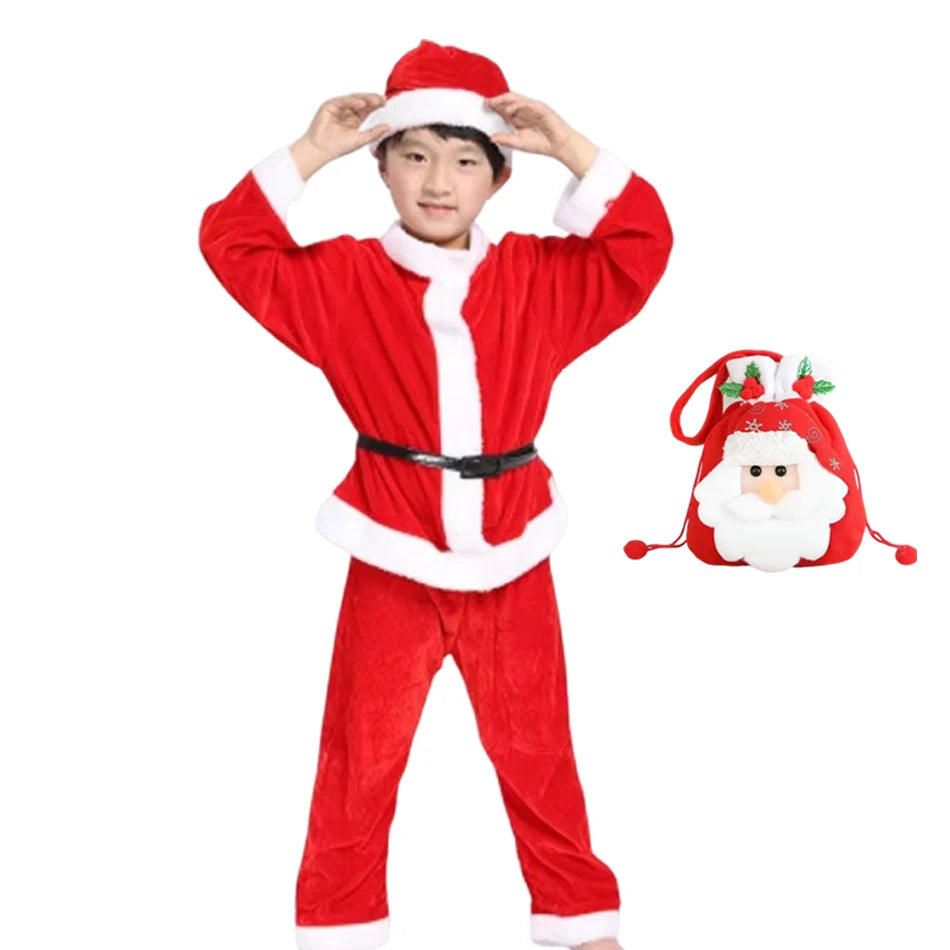 Costume Père Noël Enfant – vue 7