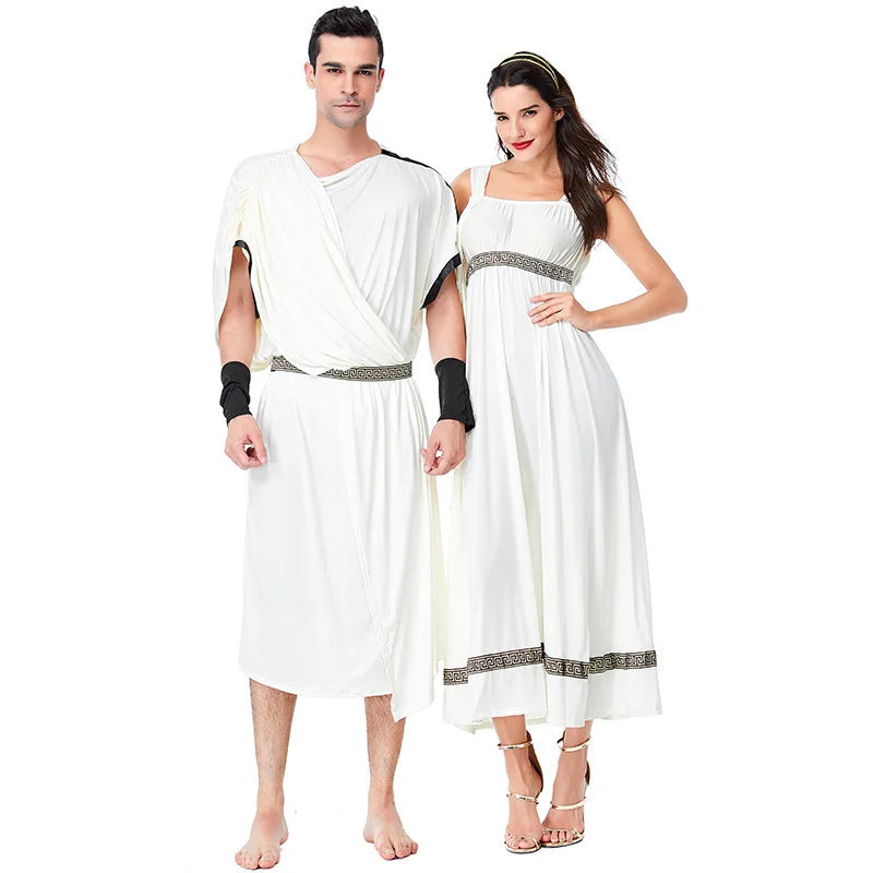 Déguisement Couple Dieu et Déesse Grecs – Toges Antiques – vue 2