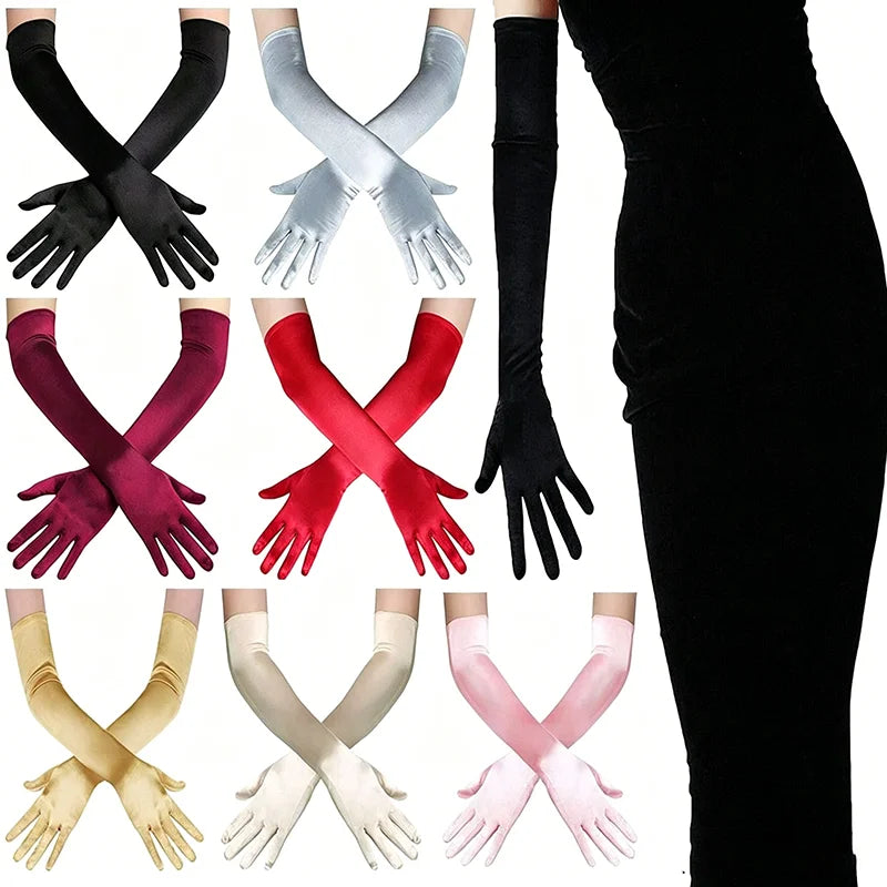 Gants Longs Élégants Femme – vue 2