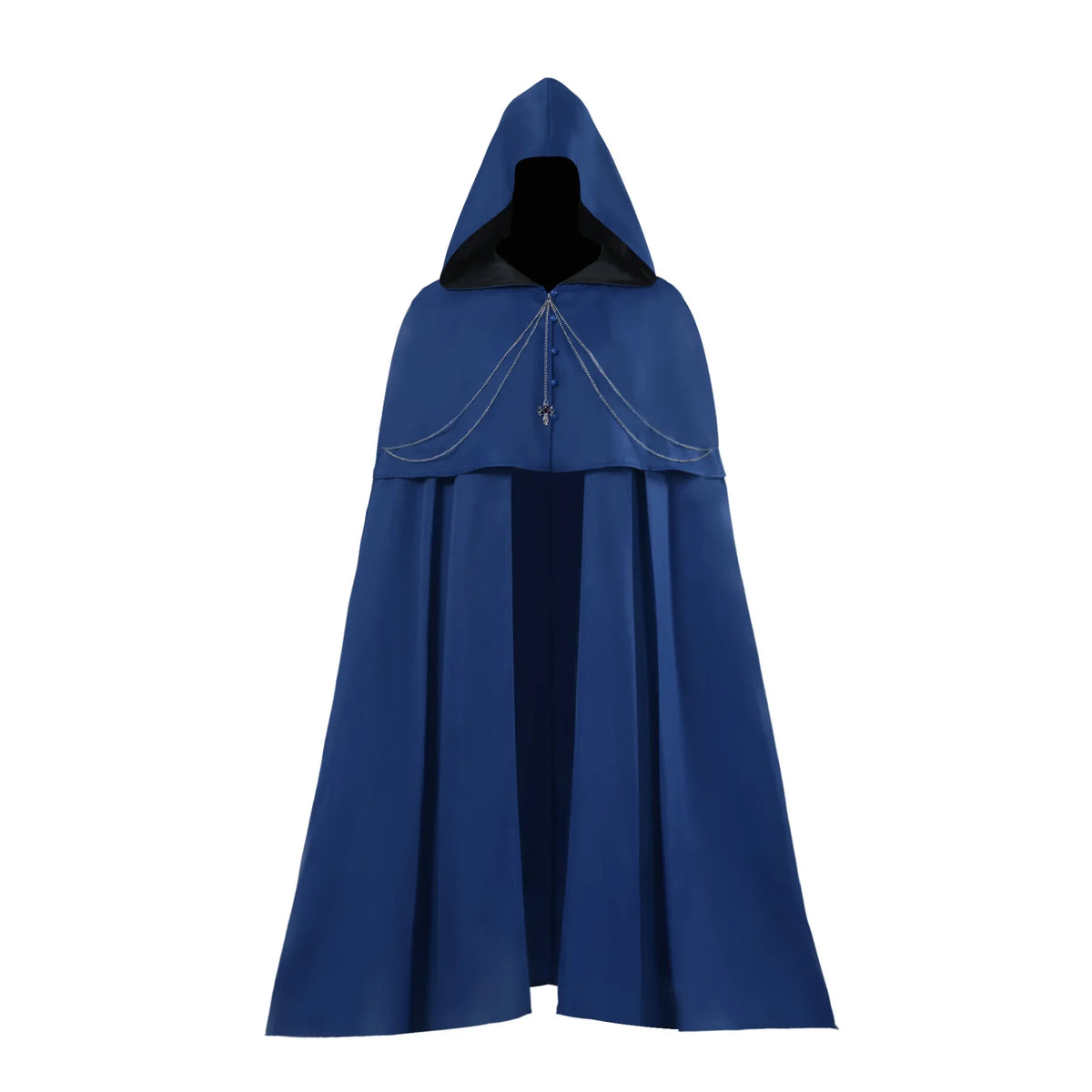 Cape Gothique à Capuche – Chevalier Noir, Vampire, Faucheuse – vue 7