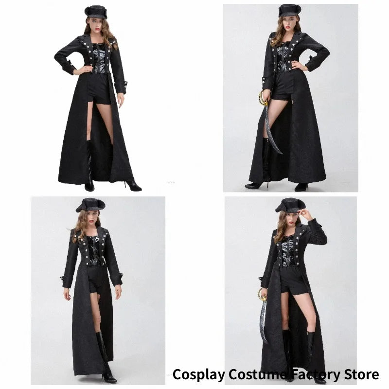 Déguisement Capitaine Pirate Sexy Gothique