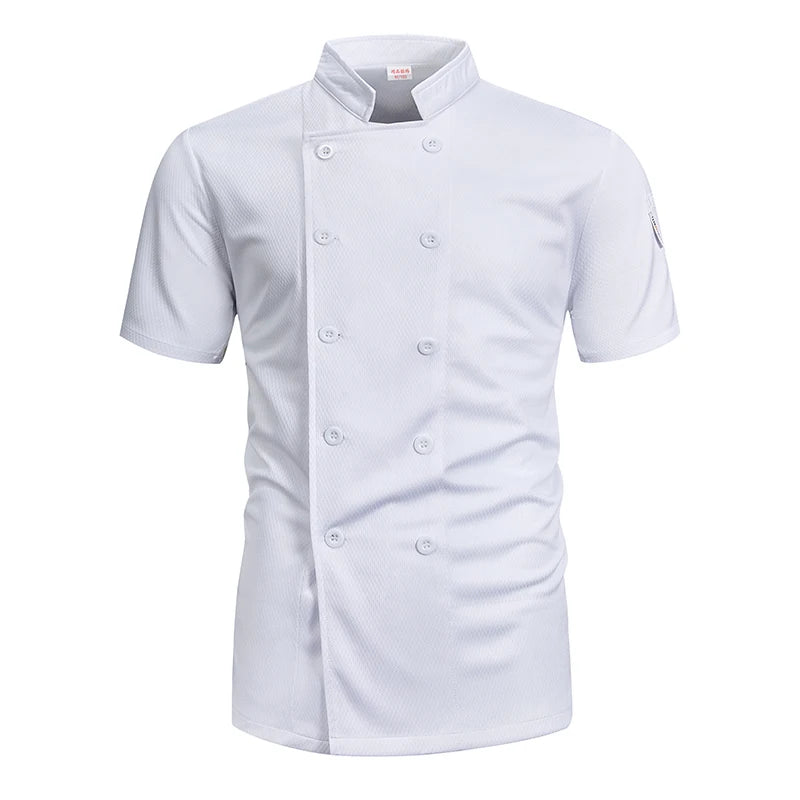Veste de Cuisinier Homme — Tenue de Chef Respirante – vue 8