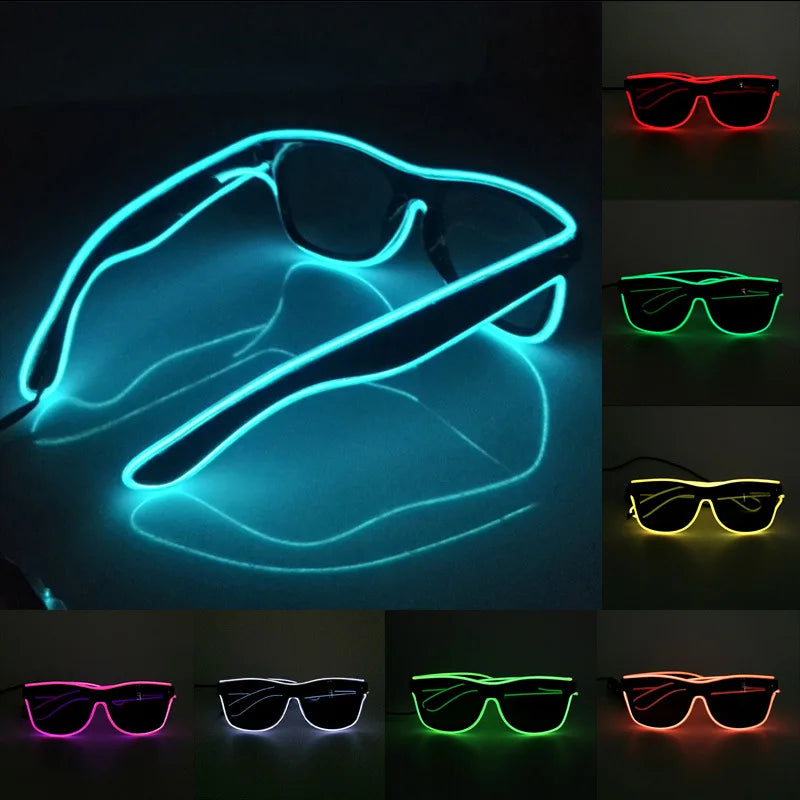Lunettes LED Lumineuses Rave – vue 3