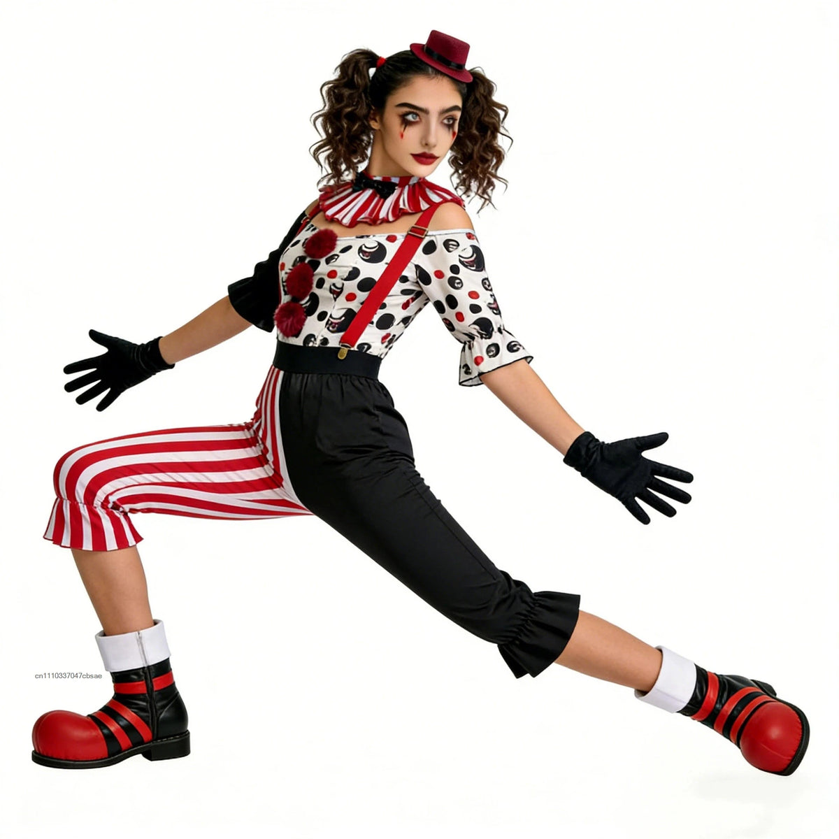 Déguisement Clown Effrayant Famille – vue 4