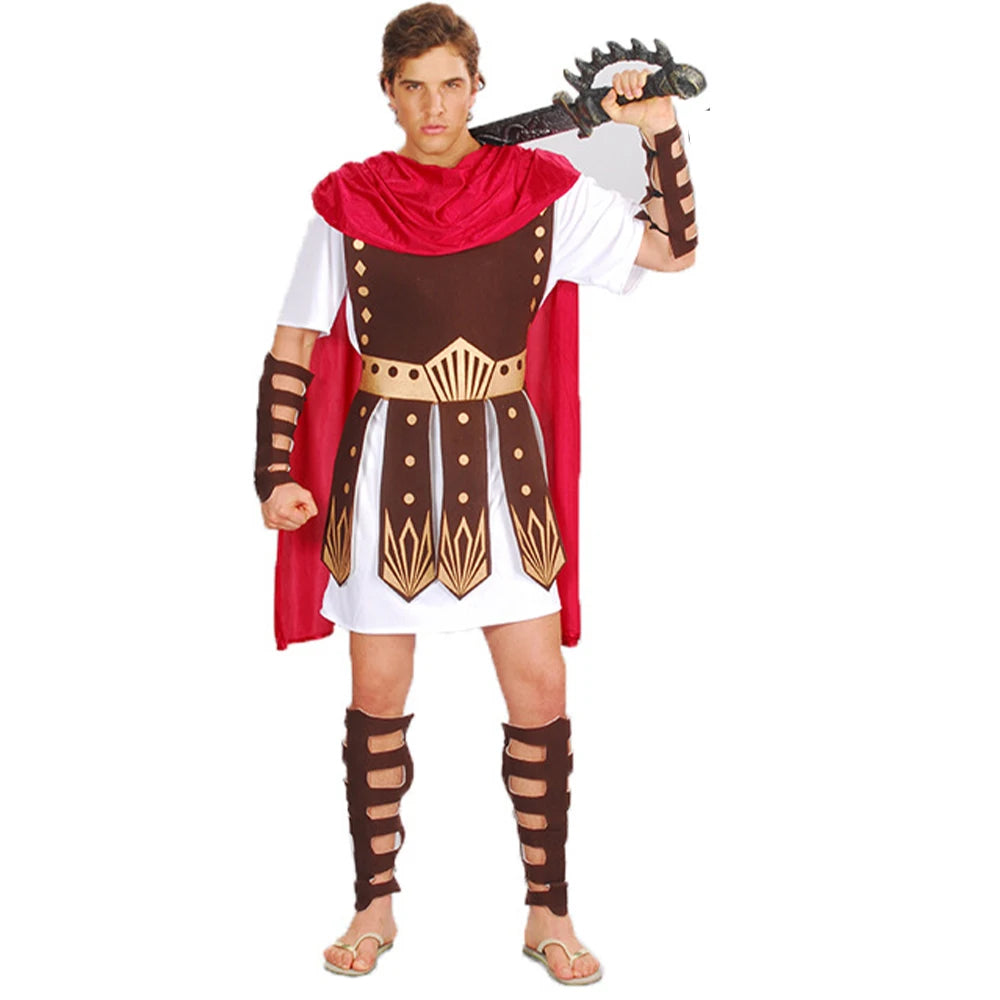 Déguisement Guerrier Romain avec Cape – Homme ou Femme – vue 3