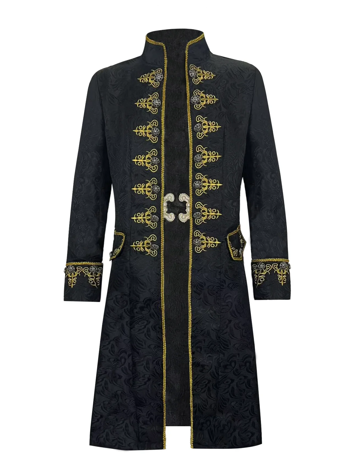 Manteau de Pirate Long Rétro Homme – vue 7