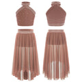 Tenue de Danse Lyrique pour Fille — Top Pailleté et Jupe – vue 7