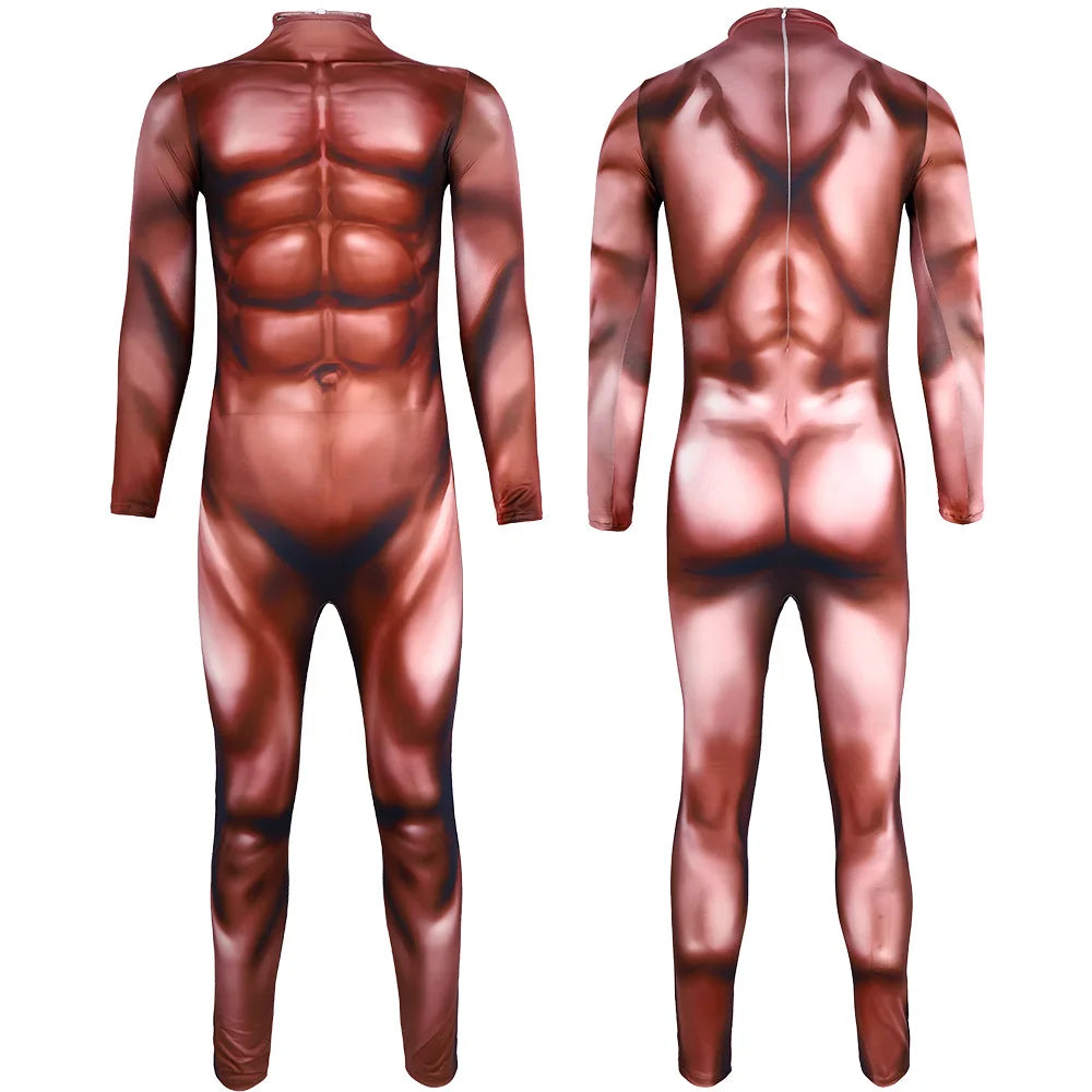 Combinaison Muscles Moulante Homme – vue 5