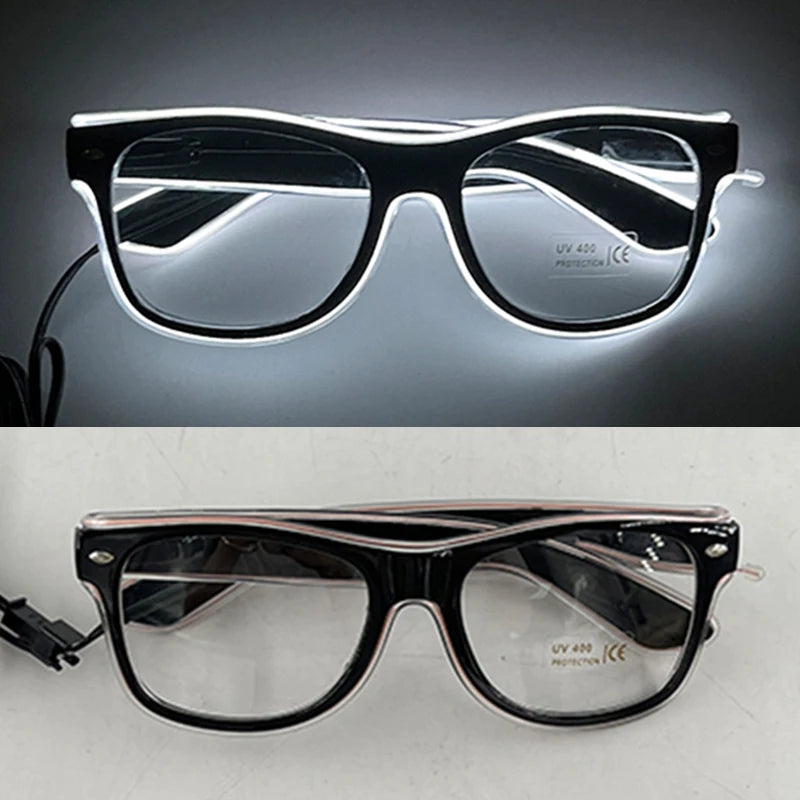 Lunettes Néon LED Lumineuses – vue 14