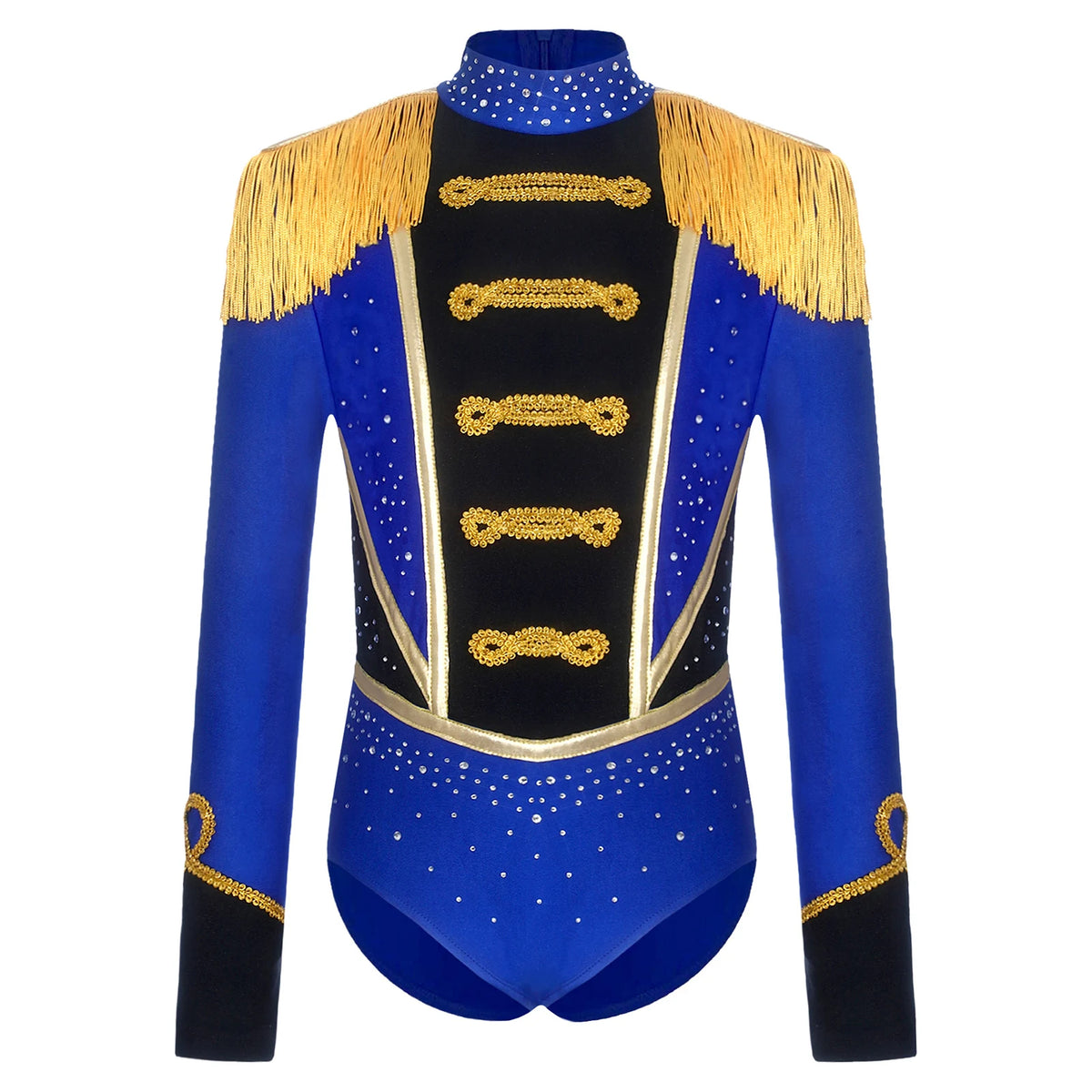 Déguisement Majorette Monsieur Loyal Fille – Body à Pampilles – vue 9
