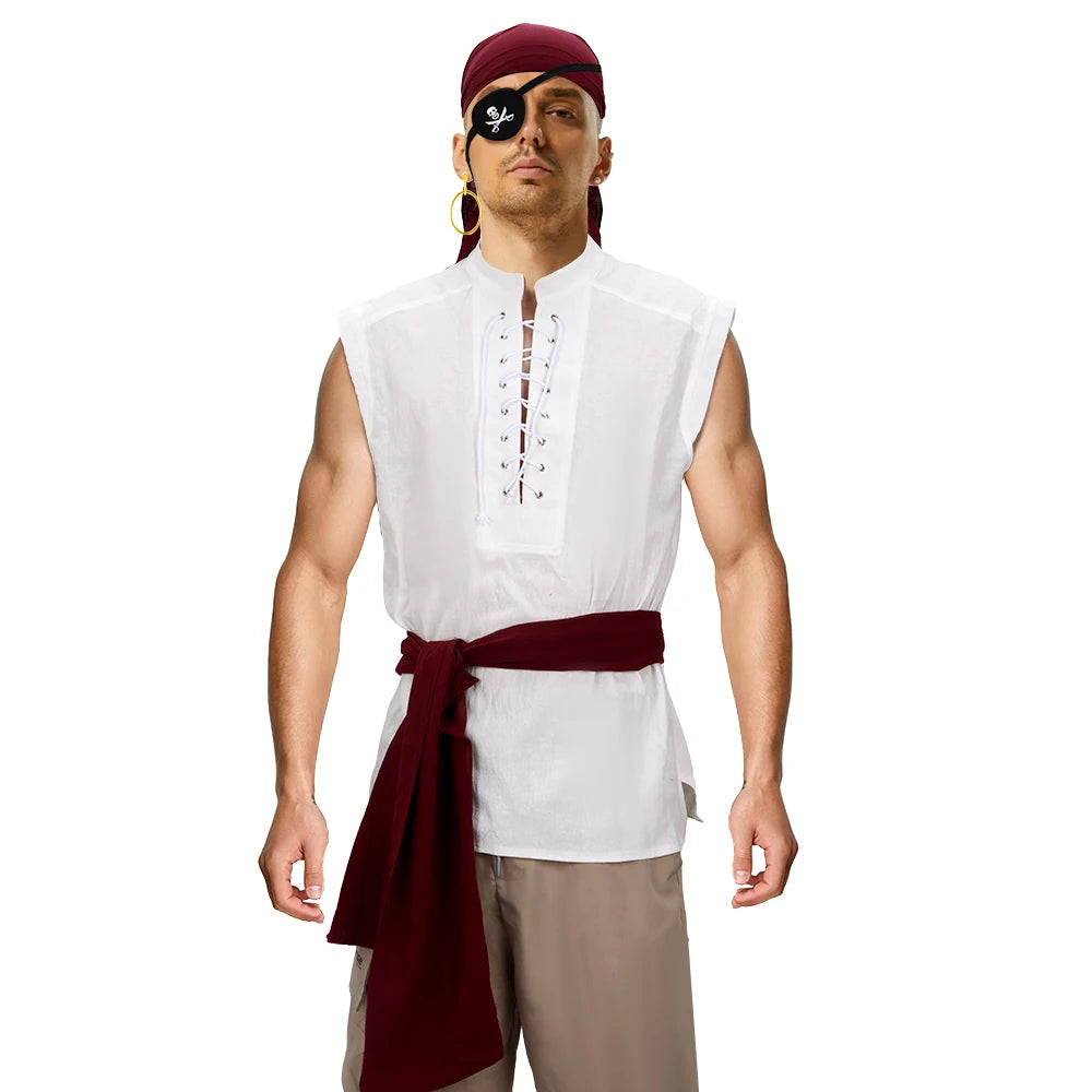 Déguisement Pirate Homme 5 Pièces