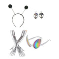 Kit Accessoires Alien – Serre-Tête Antennes et Lunettes – vue 8