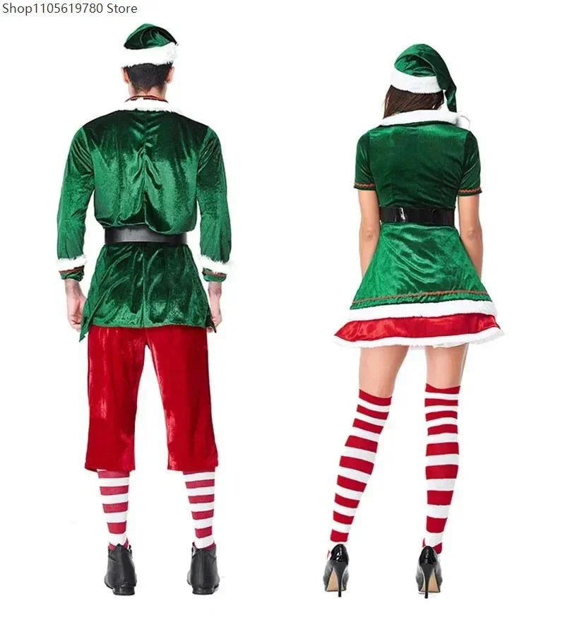 Combinaison de Lutin en Velours Famille – vue 6