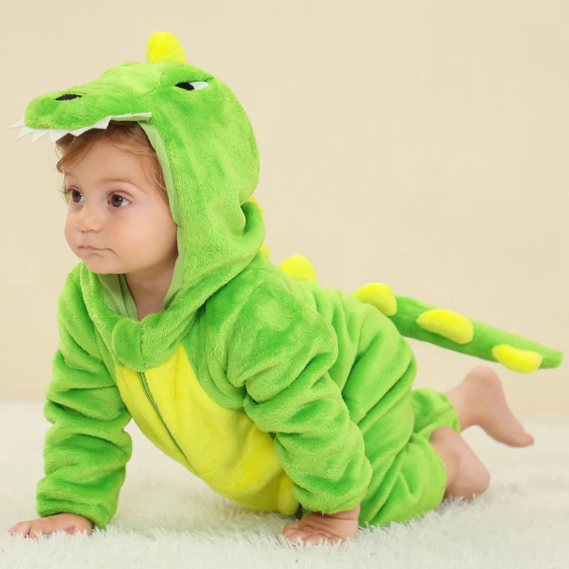 Combinaison Bébé Kigurumi – Requin, Licorne, Panda – vue 3