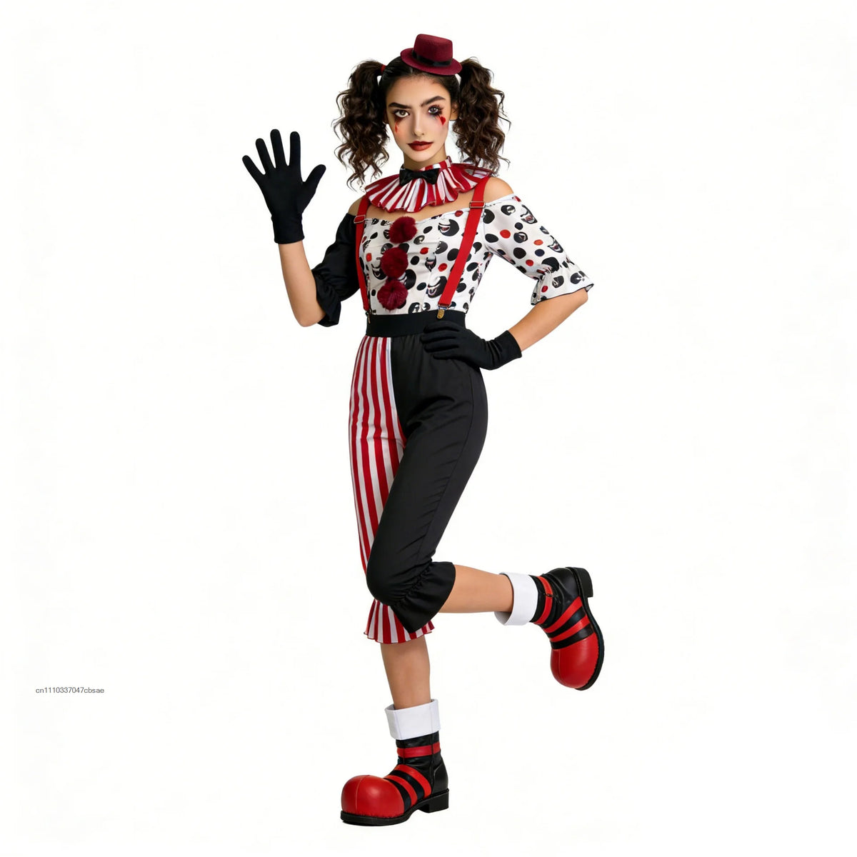 Déguisement Clown Effrayant Famille – vue 7