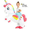Déguisement Licorne Gonflable à Chevaucher - Costume Adulte Fantaisie – vue 7